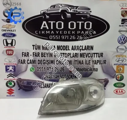 Orjinal Çıkma Chevrolet Aveo Sol Far Parçası