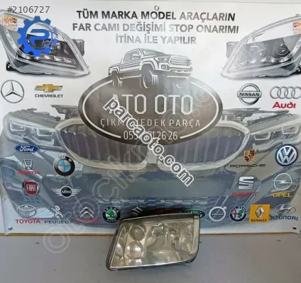 Volkswagen bora orjınal çıkma sol far