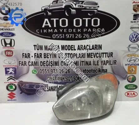Hyundai Accent Era Sol Ön Far Orjinal Çıkma Parça