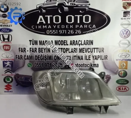 Mercedes sprinter orjinal çıkma parça sol far