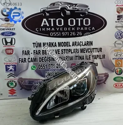 Mercedes a 205 orjinal çıkma sıfır sağ far