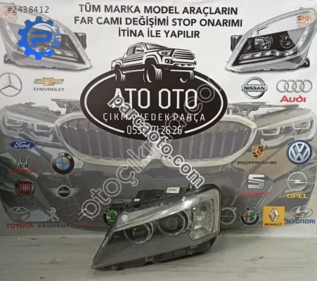 Bmw x3 orjınal çıkma parça sol far