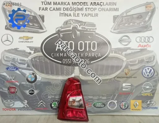 Dacia logan 2004 - 2013 çıkma sol stop