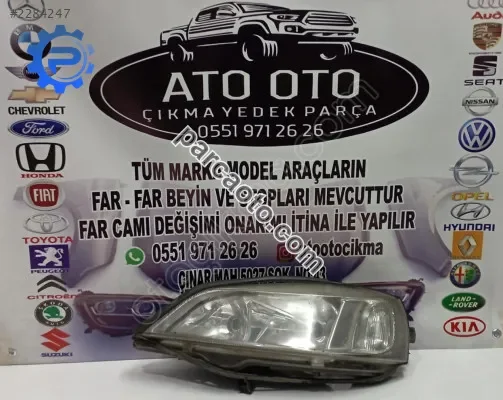 Opel astra g orjinal çıkma sol far
