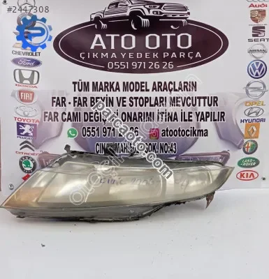 Honda cıvıc orjınal çıkma sol far