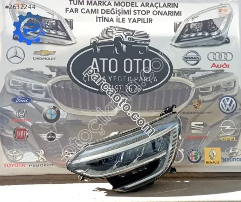 Renault  megane 5 orjinal çıkma sol far