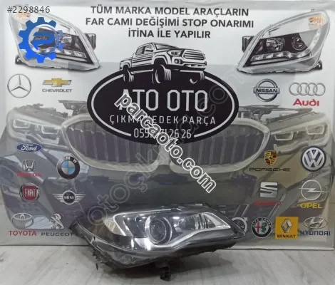 Opel insignia orjınal çıkma sol far