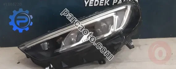 Opel insignia b sol ledli far 2017 sonrası orjınal çıkma