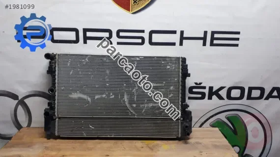 Volkswagen polo ıbiza 6r0 121 253l su  turbo radyatör çıkma