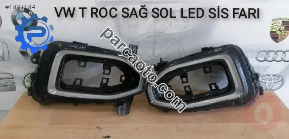 Vw troc sağ sol orjınal çıkma led sis farı