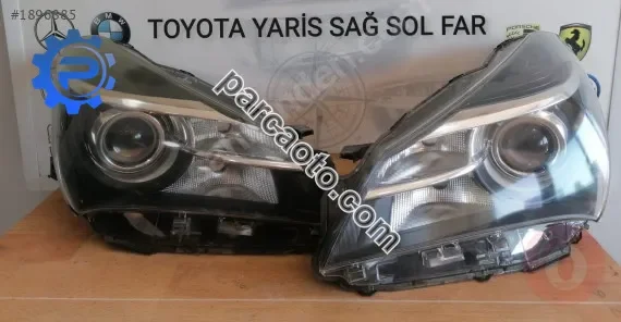 Toyota yaris çıkma sağ sol far