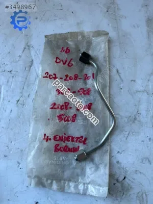 Peugeot 301 308 206 207 508 3008 5008 dv6 1.6 4.enjektör borusu