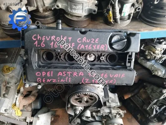 Chevrolet cruze 1.6 16 v külbütör kapak