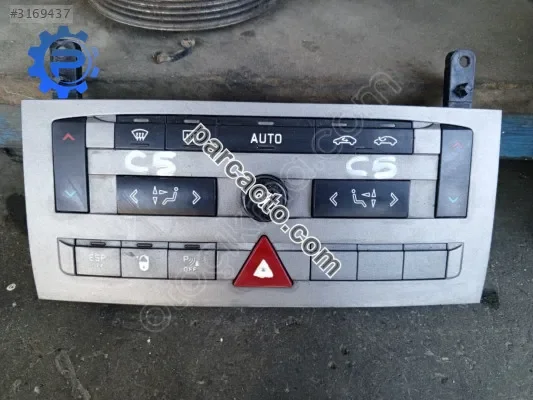 Peugeot 407 klima kontrol paneli 96573328