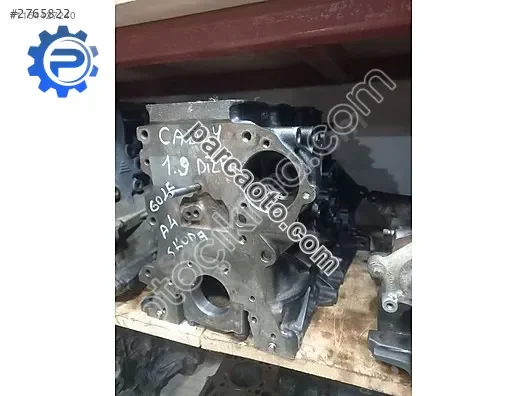 Volkswagen golf 1.9 boş blok yarım motor
