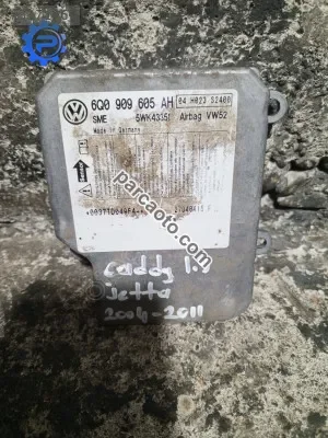 Volkswagen caddy jetta 1.9 airbag beyni 6q0909605