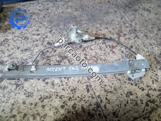 Hyundai accent sağ arka cam krikosu