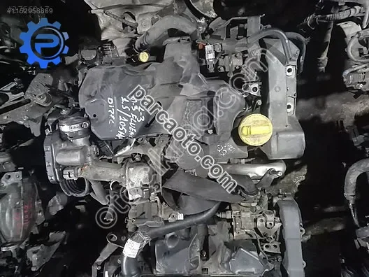 Renault fluence 1.5 105 hp dizel motor komple çıkma