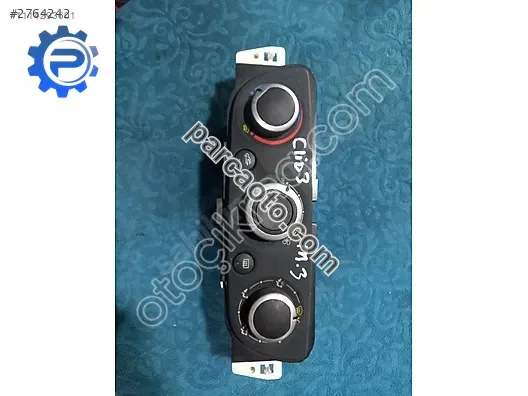 Renault fluence klima kontrol paneli