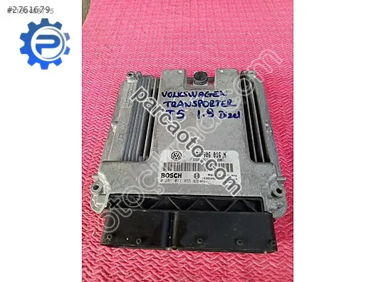 VOLKSWAGEN TRANSPORTER T5 1.9 DİZEL MOTOR BEYNİ 038906016N VOLKSWAGEN TRANSPORTER T5 1.9 DİZEL MOTOR BEYNİ 038906016N
