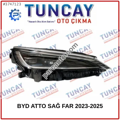 BYD Atto 3 EV Far - Gaziantep Şehitkamil