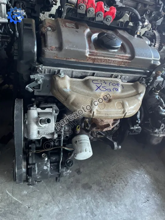 Peugeot 106 1.4 8valf benzinli dolu motor orjinal çıkma