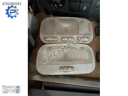 Peugeot 301 c elysee tavan lambaları orijinal tanesi...