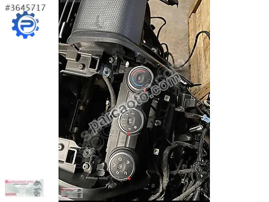 Renault clio 5 kalorifer kontrol paneli orijinal