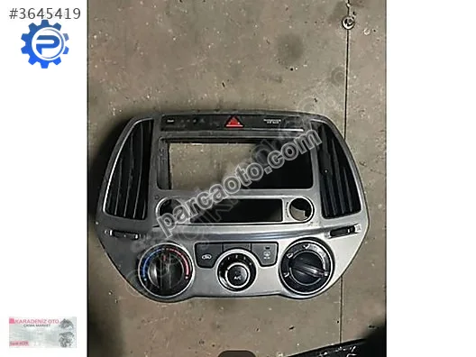 Hyundai i20 kalorifer paneli