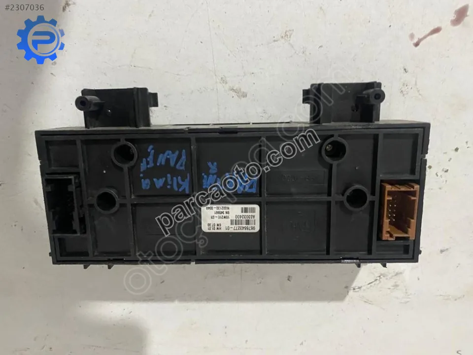 Peugeot Partner Klima Kontrol Panel - Samsun Tekkeköy