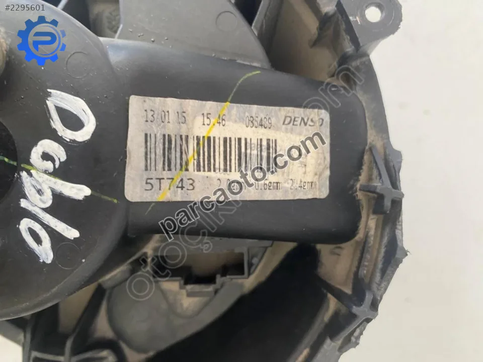 Fiat Doblo Kalorifer Motoru - Samsun Tekkeköy