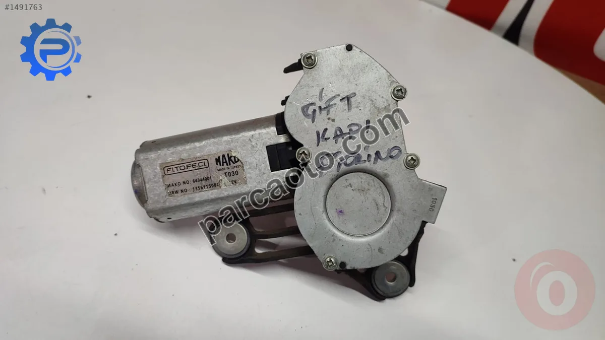 Fiat Fiorino Silecek Motoru - Samsun Tekkeköy