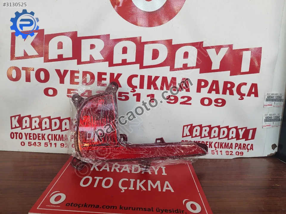 Kia Rio Tampon Reflektörü - Kocaeli Gebze
