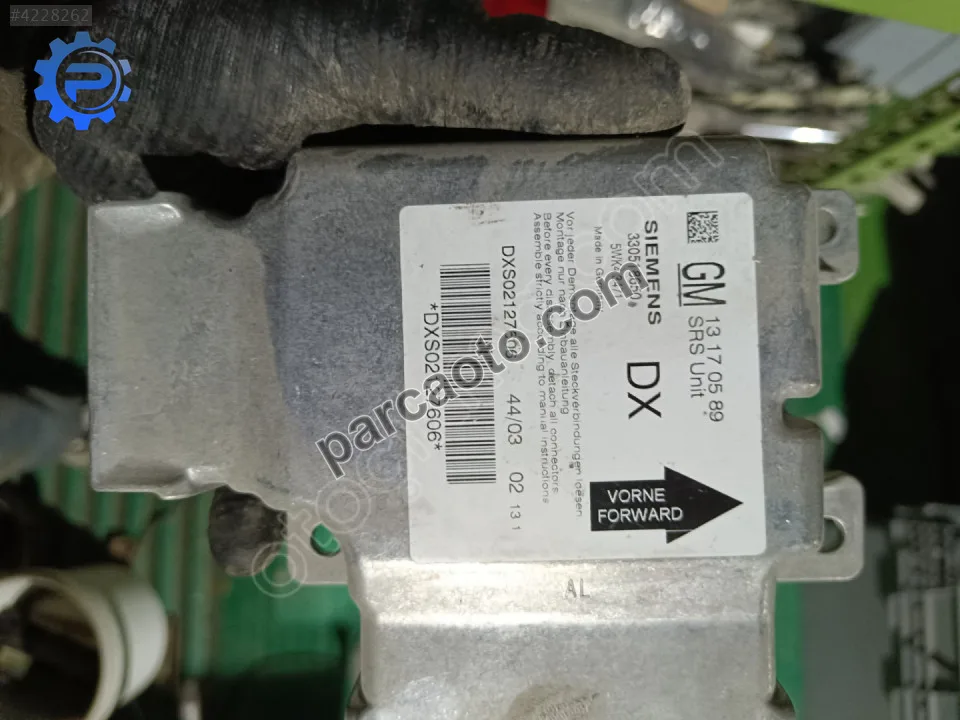 vectra C airbag beyni GM13170589 . Kazasız araçtan sökme