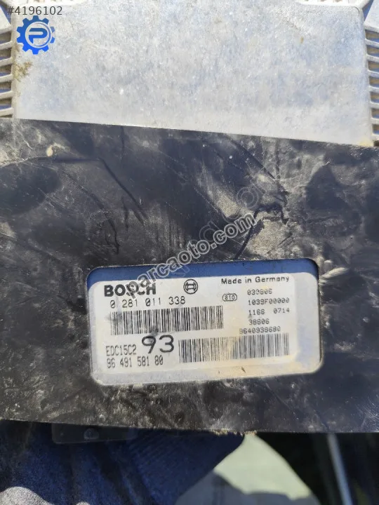 Peugeot 406 2.0 HDI motor beyni 9649158180