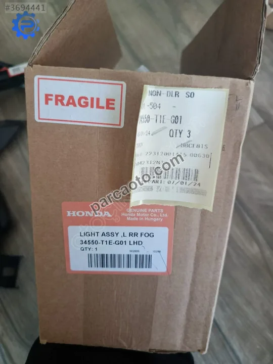 Honda CR-V Sis Farı - Sakarya Adapazarı