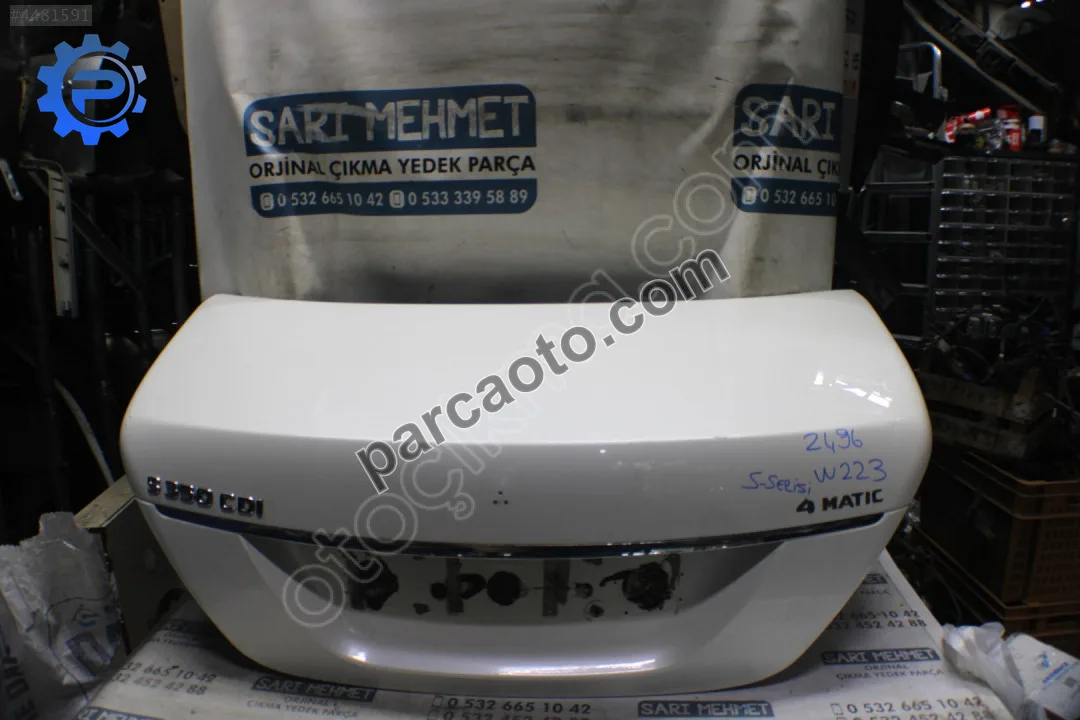 Mercedes S Serisi Bagaj - Konya Selçuklu