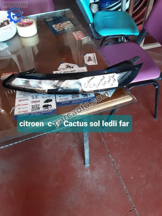 Citroen C4 Gündüz Farı - Antalya Merkez