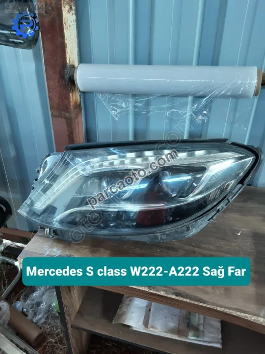 Mercedes S Serisi Far - Antalya Merkez