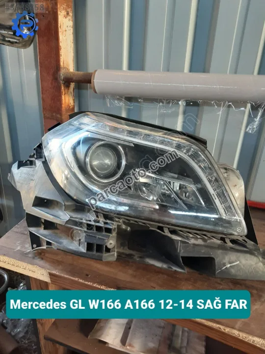 Mercedes GL W166 A166 12-14 SAĞ FAR Mercedes GL W166 A166 12-14 SAĞ FAR