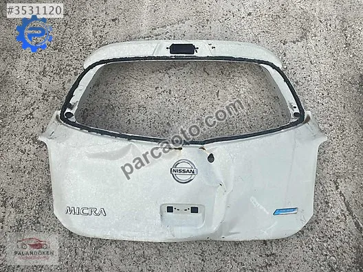 NİSSAN MİCRA BAGAJ KAPAĞI ÇIKMA ORJİNAL NİSSAN MİCRA BAGAJ KAPAĞI ÇIKMA ORJİNAL