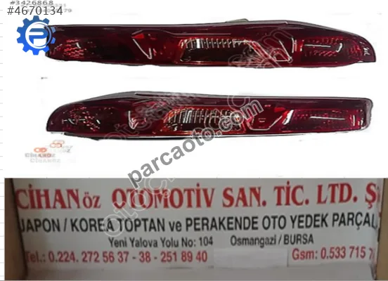 XTRAİL 07-09 SOL STOP XTRAİL 07-09 SOL STOP