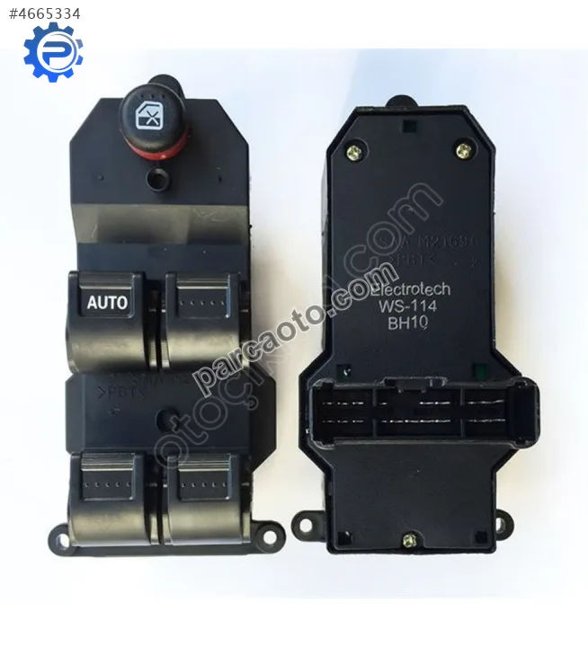 CİVİC 01-06 DÖRTLÜ SOL CAM DÜĞMESİ CİVİC 01-06 DÖRTLÜ SOL CAM DÜĞMESİ