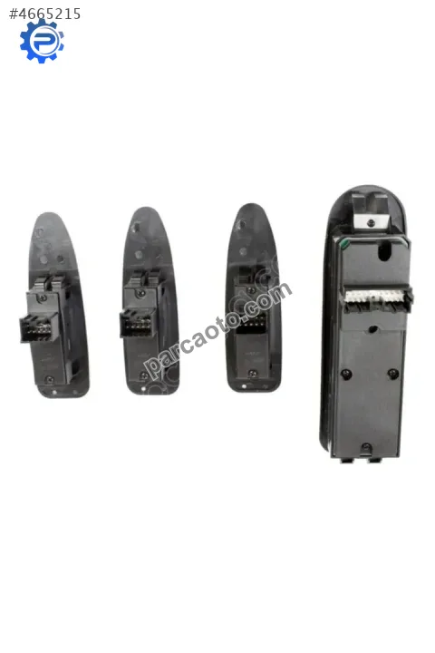 Carisma 97-00 dörtlü 10fiş cam düğmesi