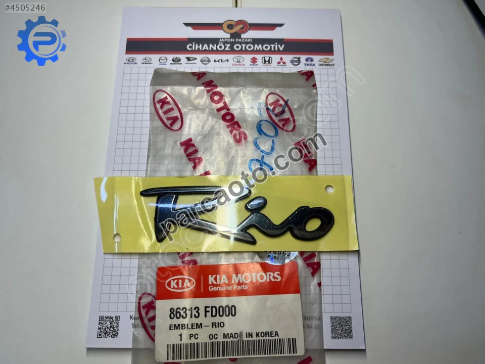 Kia Rio Arma & Yazı - Bursa Osmangazi