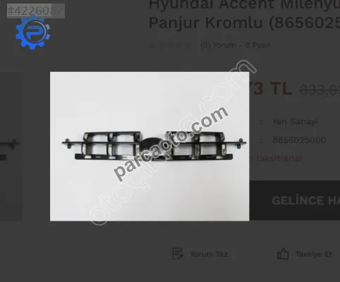 Hyundai Accent Panjur - Bursa Osmangazi