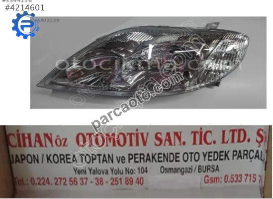 Toyota Corolla Far Kasası - Bursa Osmangazi