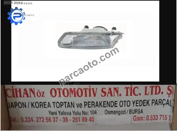 Mitsubishi Carisma Far - Bursa Osmangazi