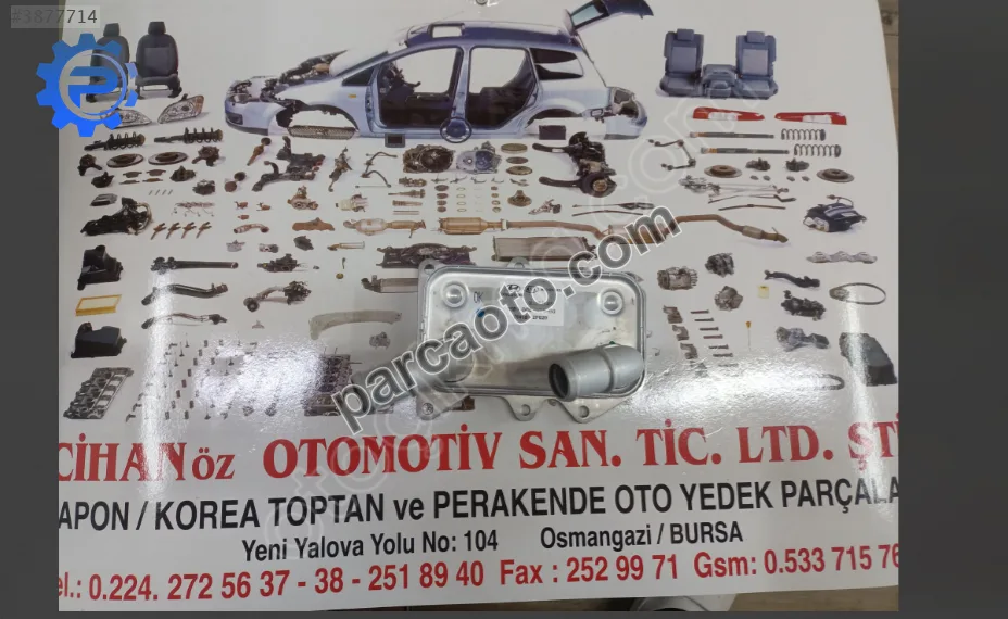 Orijinal KİA SPORTAGE İX35TUCSON 2.0CR Yağ Soğutucu 2010-2015