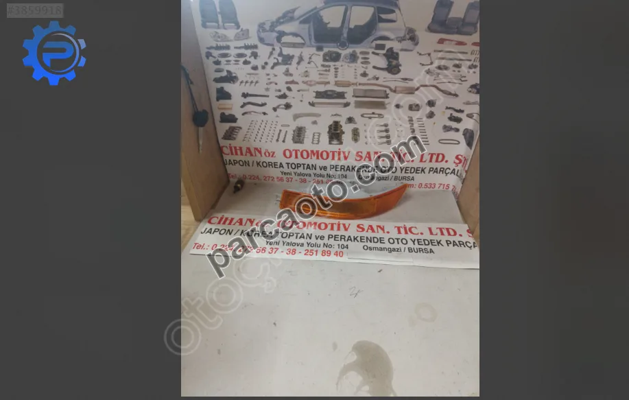 COROLLA AE101 SOL TAMPON SİNYALİ 1993-1998 81510-12670 COROLLA AE101 SOL TAMPON SİNYALİ 1993-1998 81510-12670